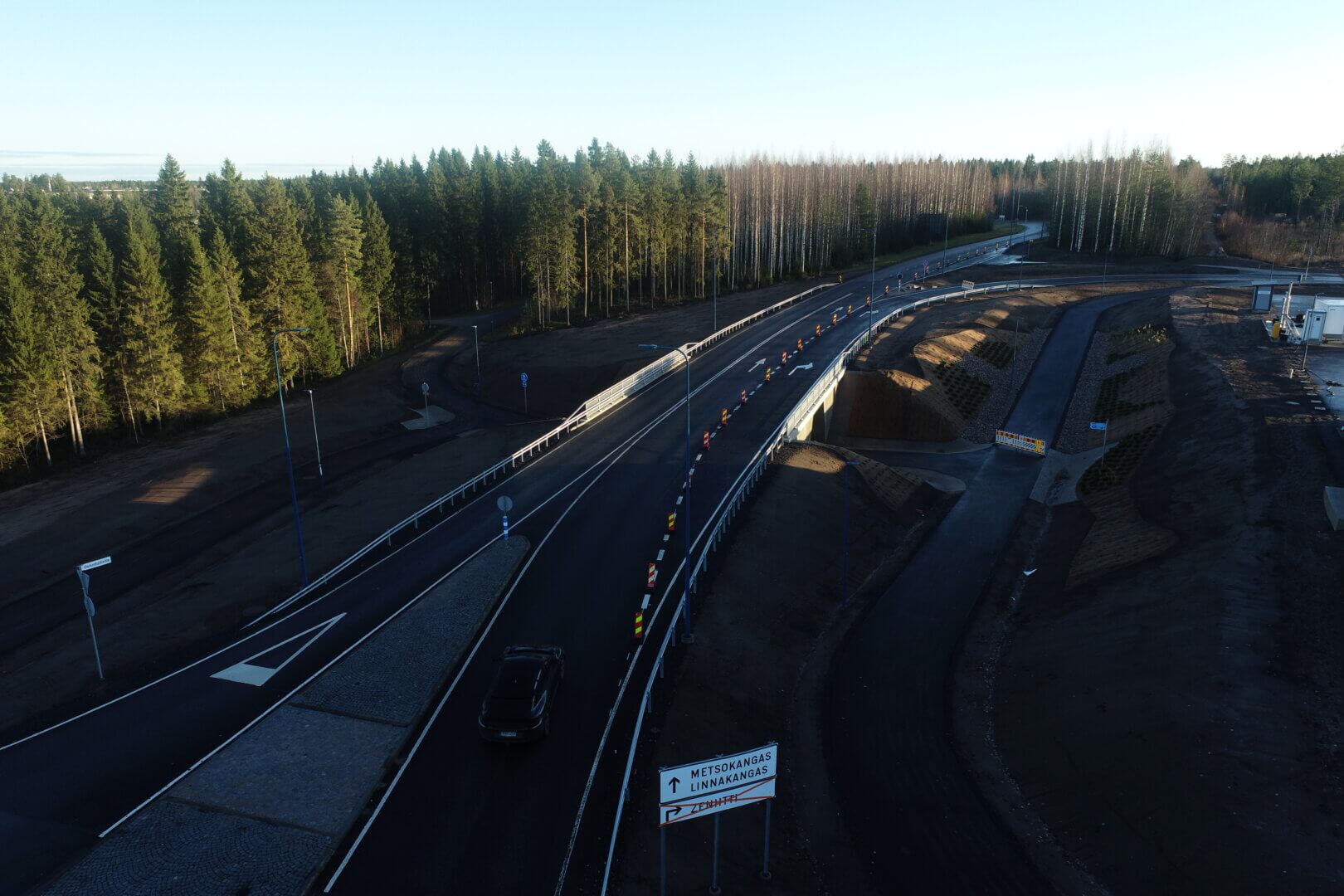 Ouluntullintien akk ja risteysalueen muutostyöt